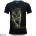 2018 summer Men's brand clothing O-Neck short sleeve animal T-shirt monkey/lion 3D Digital Printed T shirt Homme large size 5xl