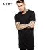 2019 Brand New Clothing Mens Black Mens Long T shirt Tops Hip Hop Man T-shirt Short Sleeve Casual Men Tee shirts For Male