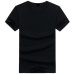 2019 High Quality Fashion Mens T Shirts Casual Short Sleeve T-shirt Mens Solid Casual Cotton Tee Shirt Summer Clothing 5XL TX112