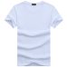 2019 High Quality Fashion Mens T Shirts Casual Short Sleeve T-shirt Mens Solid Casual Cotton Tee Shirt Summer Clothing 5XL TX112