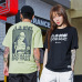 2019 Men Hip Hop T Shirt Smoking Sister Picture Retro T-Shirt Streetwear Harajuku Tshirt Oversized Summer Black Tops Tees Cotton