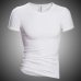 2019 Summer T Shirt Solid Cotton High Quality Slim Casual New Brand Chase Deer White And Black Tracksuit Underwear T-Shirt Men