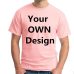 2019 Your like Photo or Logo  Your OWN Design Bran EU Size 100% Cotton Custom T Shirt