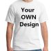 2019 Your like Photo or Logo  Your OWN Design Bran EU Size 100% Cotton Custom T Shirt