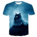 2019 new Big yards New Fashion Brand T-shirt Men/Women Summer 3d Tshirt Print angel T shirt Tops Tee