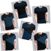 6 Designs Mens T Shirt Slim Fit Crew Neck T-shirt Men Short Sleeve Shirt Casual tshirt Tee Tops Short Shirt Size M-5XL TX116-R