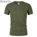 AIANXIN 2018 summer New High quality men T shirt casual short sleeve o-neck 100% cotton t-shirt men brand white black tee shirt