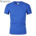 AIANXIN 2018 summer New High quality men T shirt casual short sleeve o-neck 100% cotton t-shirt men brand white black tee shirt