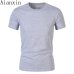 AIANXIN 2018 summer New High quality men T shirt casual short sleeve o-neck 100% cotton t-shirt men brand white black tee shirt