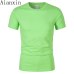 AIANXIN 2018 summer New High quality men T shirt casual short sleeve o-neck 100% cotton t-shirt men brand white black tee shirt