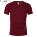 AIANXIN 2018 summer New High quality men T shirt casual short sleeve o-neck 100% cotton t-shirt men brand white black tee shirt