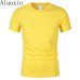 AIANXIN 2018 summer New High quality men T shirt casual short sleeve o-neck 100% cotton t-shirt men brand white black tee shirt