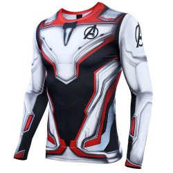 Avengers 4 Endgame Quantum War 3D Printed T shirts Men Compression Shirt Cosplay Costume Long Sleeve Tops For Male Fitness Cloth