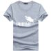 BINYU 2018 funny tee cute t shirts homme Pumba men short sleeves cotton tops cool t shirt summer jersey costume Fashion t-shirt