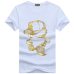 BINYUXD Discount 2017 new fashion summer t shirt men o-neck cotton comfortable t-shirt Casual tshirt homme Short sleeve Printing