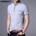 COODRONY Mandarin Collar Short Sleeve Tee Shirt Men 2019 Spring Summer New Top Men Brand Clothing Slim Fit Cotton T-Shirts S7645