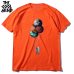 COOLMIND MO0117A 100% cotton short sleeve casual loose o-neck men T-shirt casual summer cool T shirt loose tshirt tee shirts