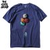 COOLMIND MO0117A 100% cotton short sleeve casual loose o-neck men T-shirt casual summer cool T shirt loose tshirt tee shirts