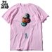 COOLMIND MO0117A 100% cotton short sleeve casual loose o-neck men T-shirt casual summer cool T shirt loose tshirt tee shirts