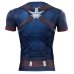 Captain American 3D Printed T shirts Men Avengers 4 Endgame Quantum War Compression Shirt Iron man Cosplay Costume Tops For Male