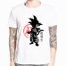 Dragon Ball Z Goku T-shirt Short sleeve O-Neck Tshirt Summer Saiyan Vegeta Harajuku brand clothing T shirt HCP316