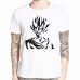 Dragon Ball Z Goku T-shirt Short sleeve O-Neck Tshirt Summer Saiyan Vegeta Harajuku brand clothing T shirt HCP316