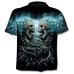 Drop Ship Summer NewFunny skull 3d T Shirt Summer Hipster Short Sleeve Tee Tops Men/Women Anime T-Shirts Homme Short sleeve tops