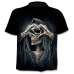 Drop Ship Summer NewFunny skull 3d T Shirt Summer Hipster Short Sleeve Tee Tops Men/Women Anime T-Shirts Homme Short sleeve tops