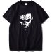 EU Size T Shirt Men Cool Comic Originality Black Cotton T-shirt Anime High Quality Soft Summer Tops Tee Men Tshirt