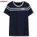 GustOmerD 2018 T-Shirt Men Solid Color T Shirt Man's Fashion T shirt Short Sleeves Stripe Fold Slim Fit Casual tee shirt man