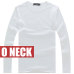 Hot Sale New spring high-elastic cotton t-shirts men's long sleeve v neck tight t shirt free CHINA POST shipping Asia S-XXXXXL