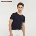 JackJones Men's Cotton T-shirt Solid Colors t shirt Top Fashion tshirt More Colors 3XL 2019 Brand New Shirt Menswear 2181T4517