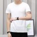 Korean Short Sleeve T Shirt Men O Neck Polyester Mens T Shirt Summer Cool Tee Male Slim Casual Boys Tee Shirt Homme 4XL