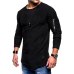 Long Sleeve T-Shirt Casual Summer Autumn Men's Tops Street Slim Men's Tops Long Sleeve Sleeve Fashion Men's Tops 2019 new