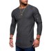 Long Sleeve T-Shirt Casual Summer Autumn Men's Tops Street Slim Men's Tops Long Sleeve Sleeve Fashion Men's Tops 2019 new