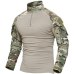 MAGCOMSEN Men Military Tactical T-shirt Long Sleeve SWAT Soldiers Combat T Shirt Airsoft Clothes Man's US Army Shirts No Pads