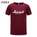 Marshall T Shirt Logo Amps Amplification Guitar Hero Hard Rock Cafe Music Muse Tops Tee Shirts For Men Fashion Harajuku T-shirts