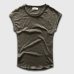 Men T-Shirt Fashion Crew Neck Sleeveless Plain TShirts Men Swag Hip Hop Basic Male Top Tees Shirts