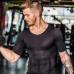 Men's Compression T-Shirt Compression Body Building Shirt for Men Summer Slim Dry Quick Under Shirt