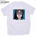 Men's Senpai Anime Girl Nerdy Cotton Black Print T-shirt Women Manga Streetwear Tee Cotton Tshirt Unisex Harajuku Clothes