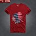 Mens T Shirts Fashion 2018 YiRuiSen Brand Men Short Sleeve T Shirt Men Casual 100% Cotton Tshirt Tops Camisetas Hombre Camisa