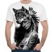 Men's T-Shirts 3D Printed Animal Monkey tshirt Short Sleeve Funny Design Casual Tops Tees Male Halloween t shirt European Size