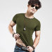 Men's Tops Tees 2019 summer new cotton v neck short sleeve t shirt men fashion trends fitness tshirt free shipping LT39 size 5XL