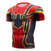 New 2018 Short Sleeve Spot Men's Civil War Compression T-shirt Marvel Avengers MMA Clothing Comics Super Men's T-Shirt Tops