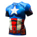 New 2018 Short Sleeve Spot Men's Civil War Compression T-shirt Marvel Avengers MMA Clothing Comics Super Men's T-Shirt Tops