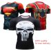 New 2018 Short Sleeve Spot Men's Civil War Compression T-shirt Marvel Avengers MMA Clothing Comics Super Men's T-Shirt Tops