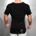 New 2019 Cotton Men's T shirt Vintage Ripped Hole T-shirt Men Fashion Casual Top Tee Men Hip Hop Activewears Fitness Tshirt Male