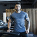 New Men Compression T-shirt Jogger Sporting Skinny Tee Shirt Male Gyms Fitness Bodybuilding Workout Black Tops Crossfit Clothing