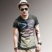 New Mens Summer Tops Tees Short Sleeve t shirt Man Men's T-shirt men's brand fashion round neck T shirt men B97