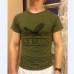 New Pure cotton Short  brand T Shirt Men's large size T Shirt Slim Fit Fashion Eagle Printed t-shirt men plus Size S -5XL